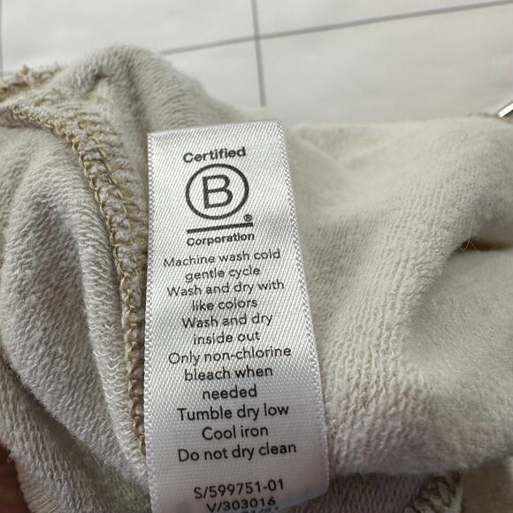 Athleta Pants Womens Small Cream Tan Camo Balance Printed Jogger Lounge Active - Picture 6 of 11